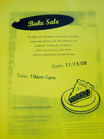 Image: Goodies for all — Come help the Titus Women’s club with their bake sale fundraiser.