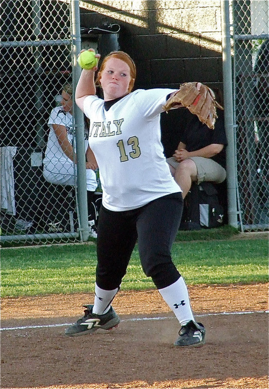 Image: Lady Gladiator, Katie Byers, received 1st Team All-District Third Baseman in District 15-2A for the 2011 season.