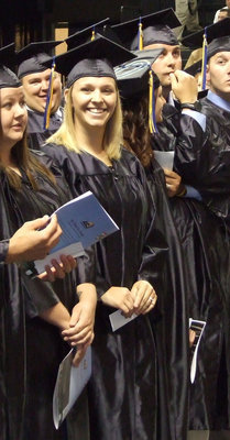 Image: Sarah DeMoss, graduate of Angelo State University, is ready for her future to begin.