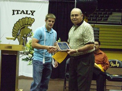 Image: Freddie Ivy was honored by the Class of 2011 for “Taking Time to Read” for 13 years.