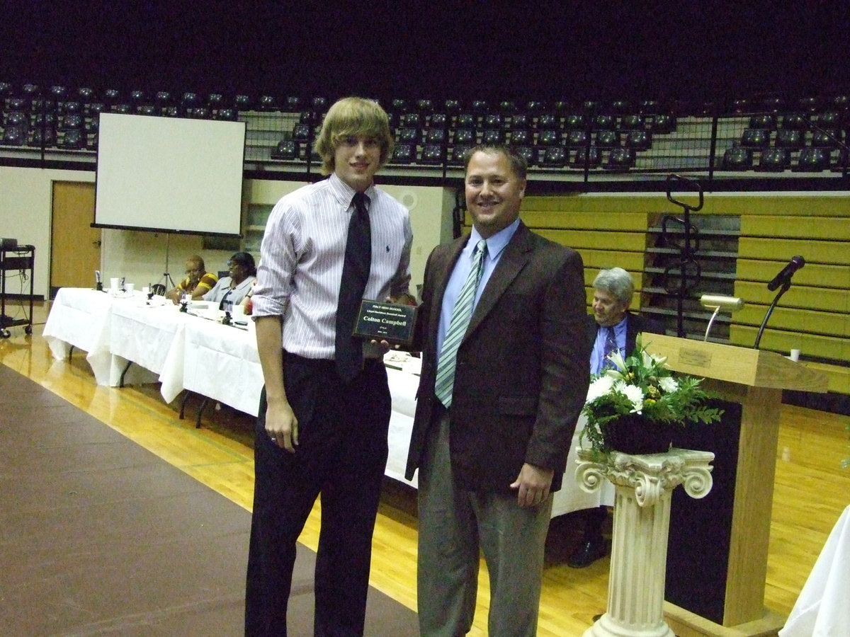 Image: The Loyd Davidson Awards goes to Colton Campbell.