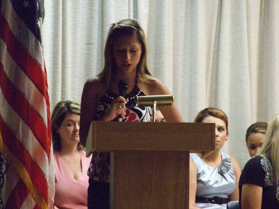 Image: Jessica Hernandez reads a poem about Leadership.