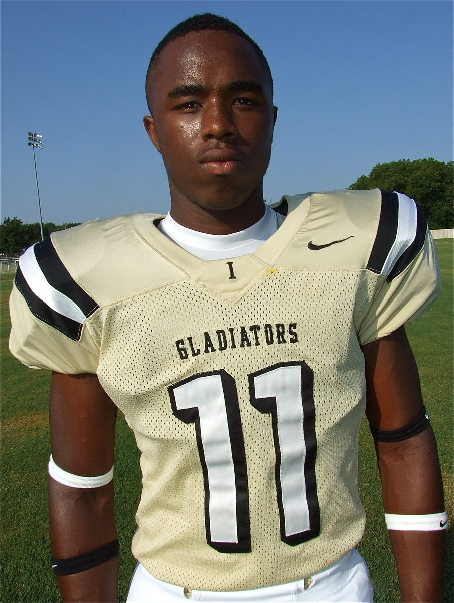 Image: Italy Gladiator, Jasenio Anderson, to compete in Heart of Texas Fellowship of Christian Athletes Super Centex Victory Bowl Saturday in Waco.