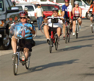 Image: All ages and many different styles of bikes participate in Tour d’Italia every year.