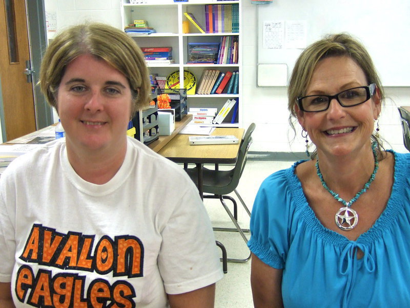 Image: Kristi Bell (District special education teacher) and Denise Wimbish (para professional) said, “We are elated for our students and we are very proud to work here and be a part of it all.”