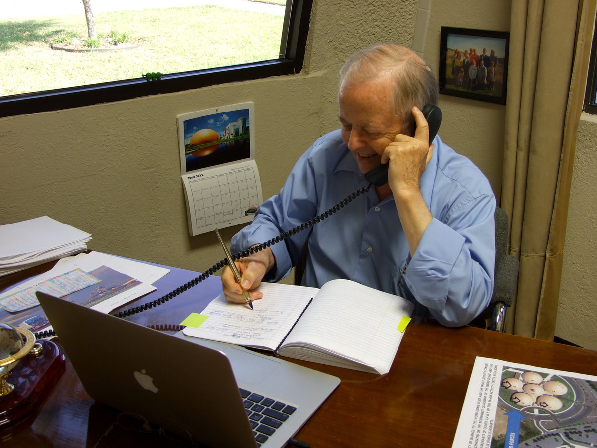 Image: David South, owner of Monolithic Constructors, Inc, has been invited to Joplin, Missouri to help teach a workshop on tornado resistant buildings.