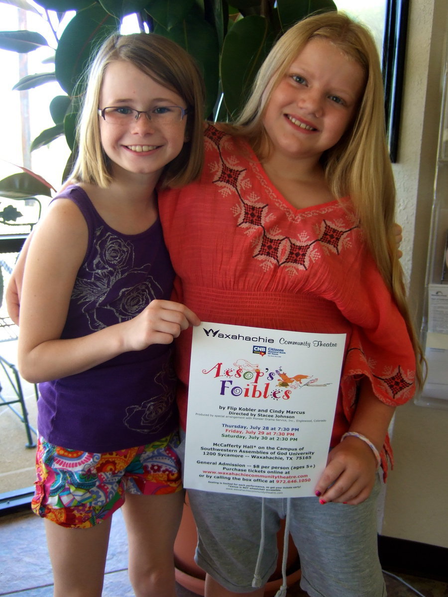 Image: Kimberly Hooker and Sydney Lowenthal are ready to put on a great show.