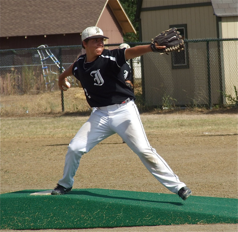 Image: Kyle Jackson(2) pitched solid games for Italy on Friday and Saturday.