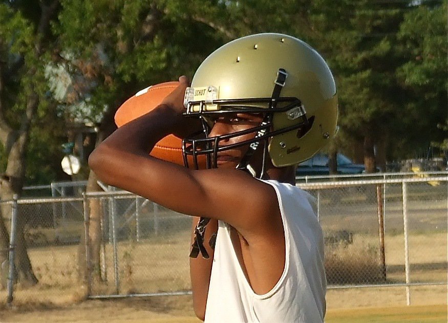 Image: Eric Carson will lead the JV Gladiators’ offensive attack at quarterback.