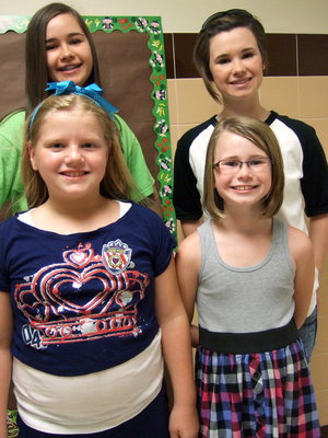 Image: Amber Hooker, Megan Hooker, Sydney Lowenthall and Kimberly Hooker. Amber and Megan Hooker were there meeting their sister Kimberly’s new teacher. Sydney and Kimberly both are in the fourth grade and they both have Mrs. Janek for their teacher this year.