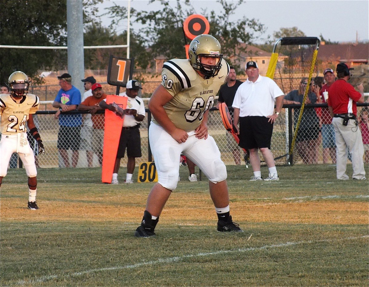 Image: Sophomores Eric Carson(24) and Kevin Roldan(60) get ready to receive the kickoff.