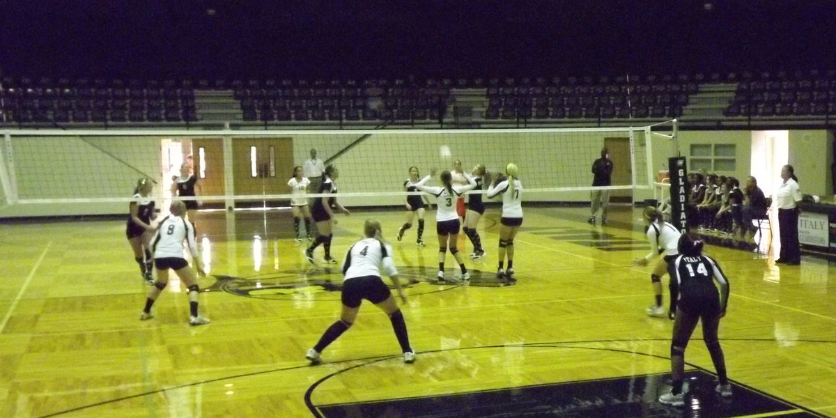 Image: The Lady Tigers gave Italy a good game.