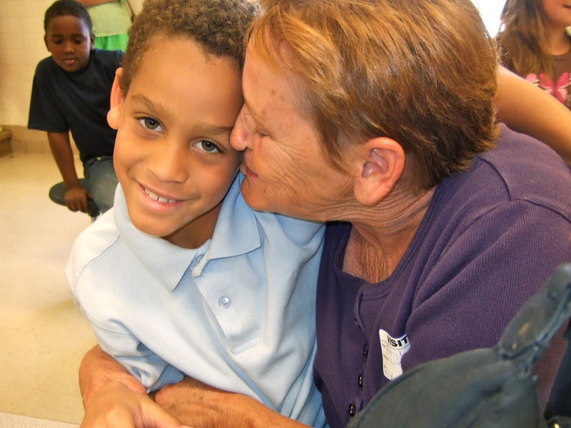 Image: Jacob Kimmons loves his “Nanny”, Mary Kimmons.