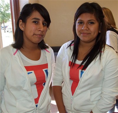 Image: Wendy Davilla and Claribel Davila are Rangerette Twins!