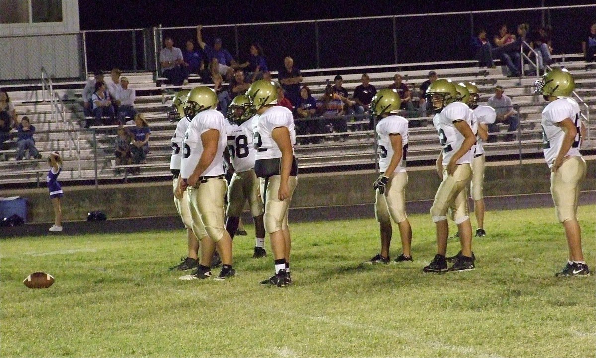 Image: The Italy JV Gladiator defense led by noseguard Hank Seabolt(76) proved too strong for Lions on Thursday in Blooming Grove as Italy dominated with a 38-0 victory.