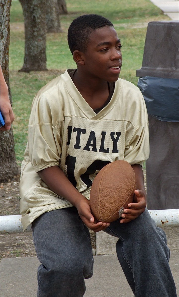 Image: Kendrick Norwood enjoys the scene at the Car Bash.