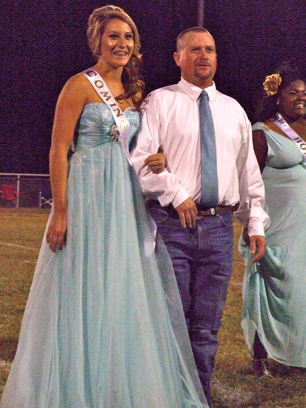 Image: Bailey Bumpus and her escort, Larry Bumpus.