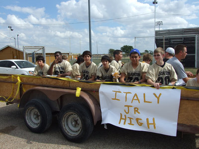 Image: Italy Jr High football team