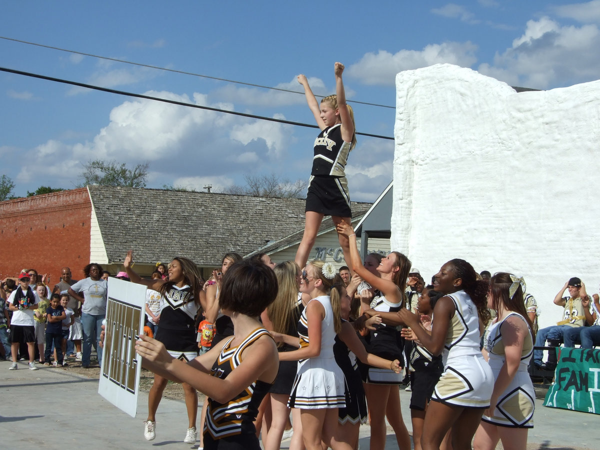 Image: High upon the shoulders of my team.