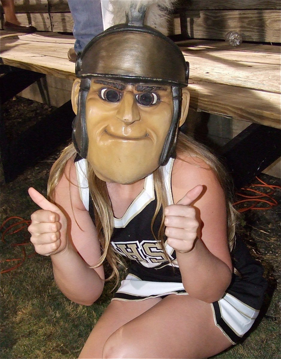 Image: I know that face anywhere! Madison “Madiator” Washington is proud of the Gladiators!!