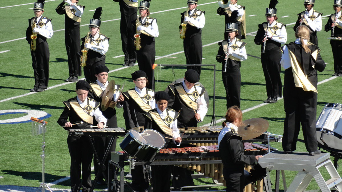 Image: The Percussion section chimes in.