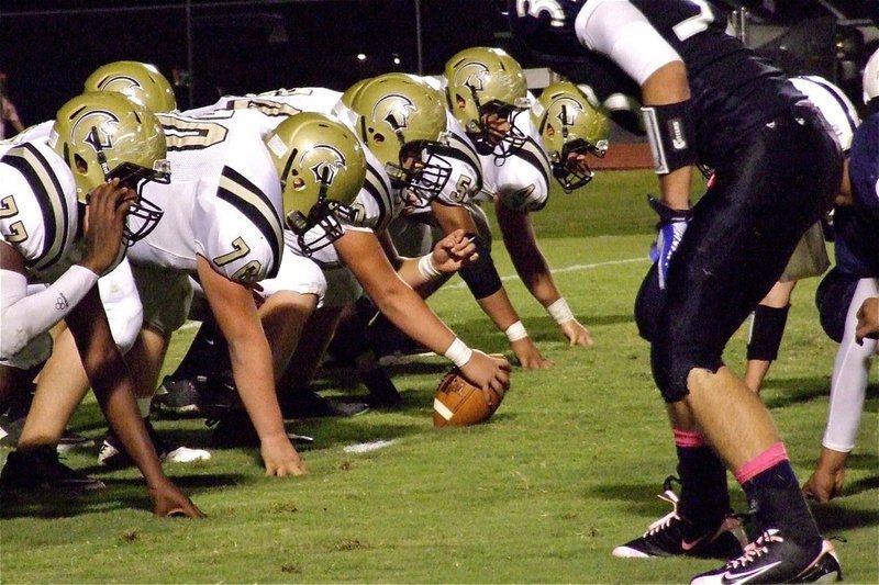 Image: Italy’s offensive line has led the way with Italy outscoring their opponents 230-61 in the Gladiators six wins this season.