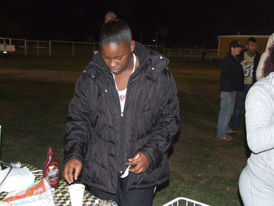 Image: Taleyia Wilson loves marshmallows and hot chocolate on a cool evening.