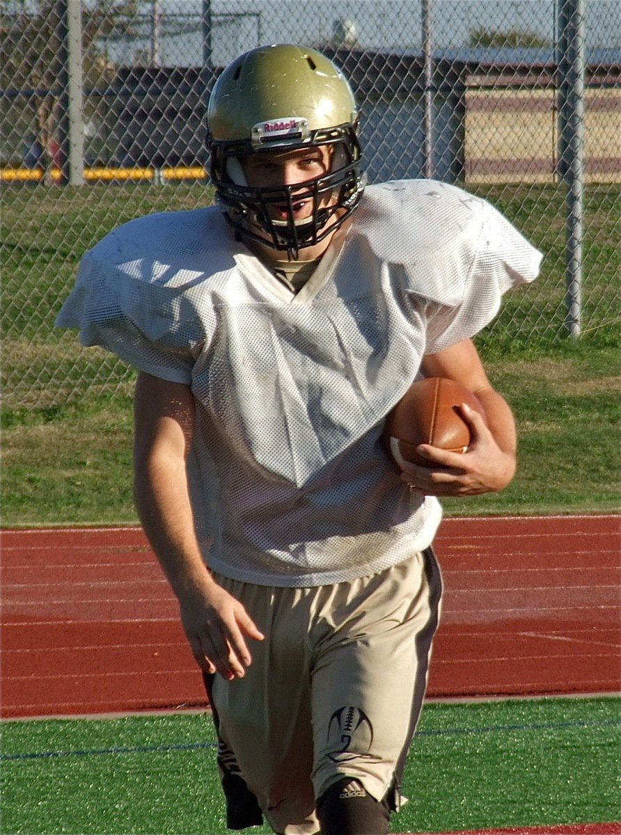 Image: Gladiator Chase Hamilton has that look in his eye.