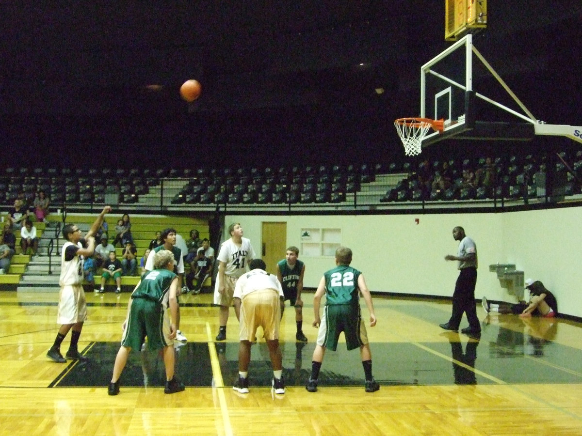 Image: 
    	Cameron Carter was fouled and gets a free-throw.
    