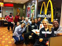 Image: The Lady Gladiators take a break after the game.
Pictured here are (somewhere in the picture):
Megan Richards, Jimesha Reed, Kaytlyn Bales, Jameka Copeland, Alyssa Richards, Bailey DeBorde, Jaclynn Lewis, Tara Wallis, Bailey Eubank, Kaitlyn Rossa, Kendra Copeland, Ryisha Copeland and Paola Mata.
Not Pictured: Coaches, Randy Parks and Tina Richards.