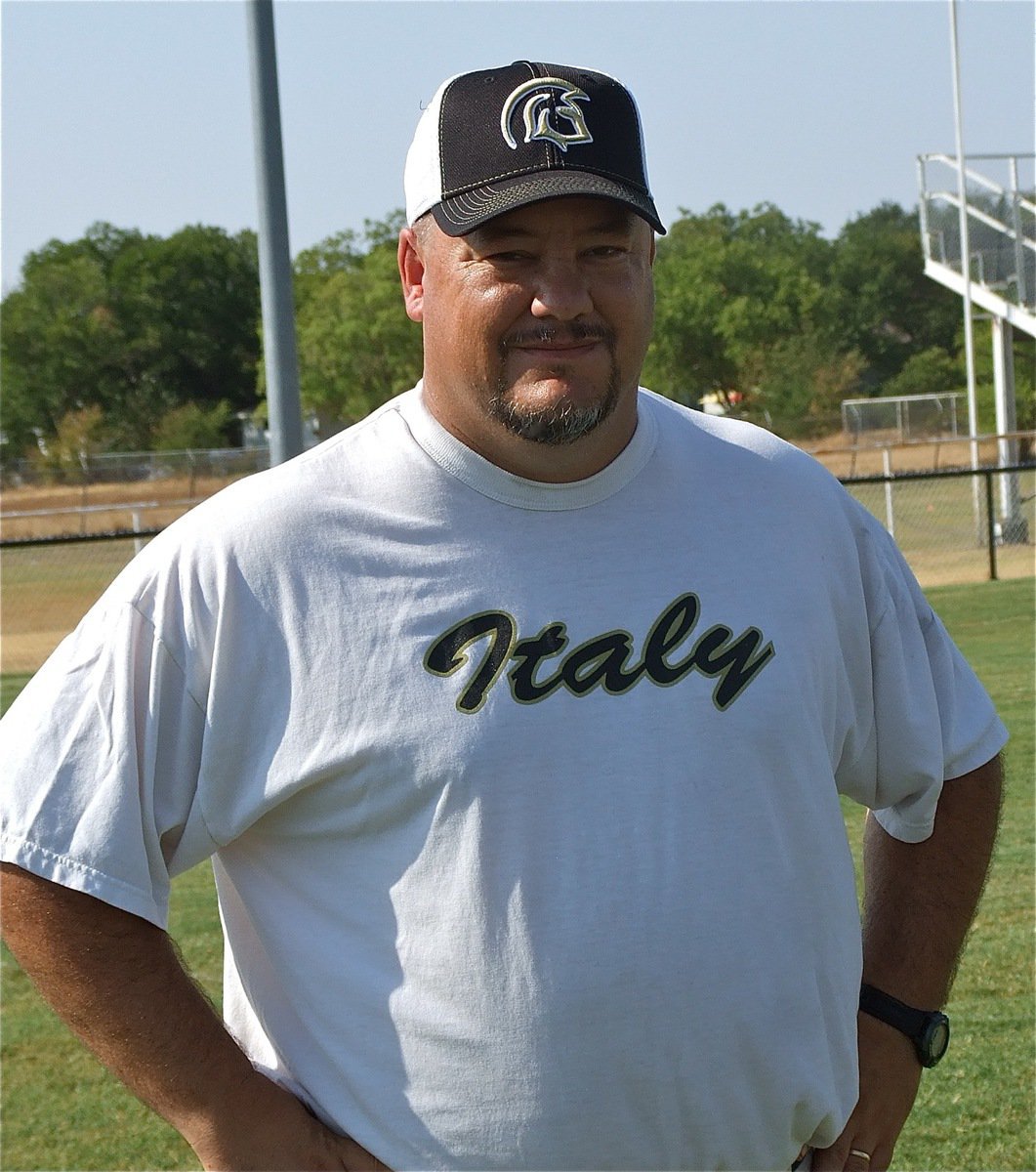 Image: In his fourth year, Italy ISD Athletic Director and Gladiator head coach Craig Bales was honored with the Co-Coach of the Year award.