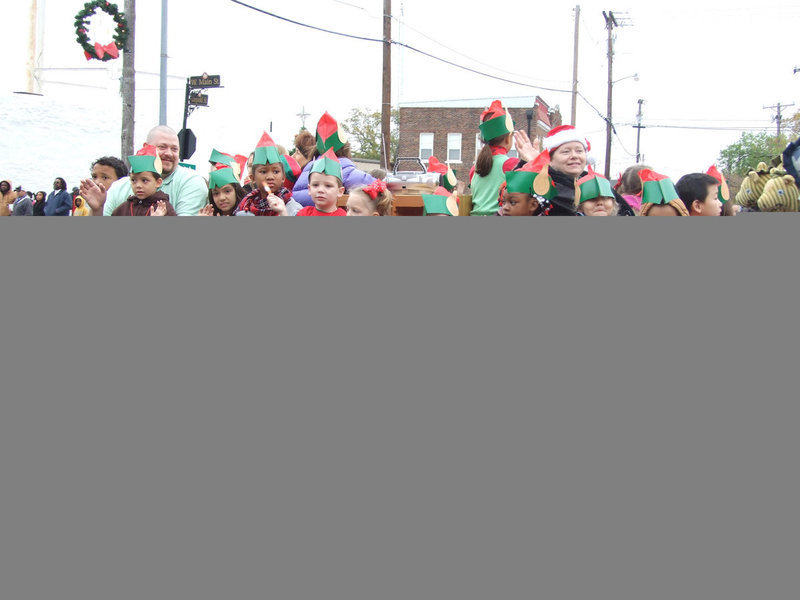 Image: These little guys are having fun in the parade.