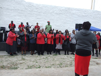 Image: Coming of Christ Church women’s chorus was enjoyed by the crowd.