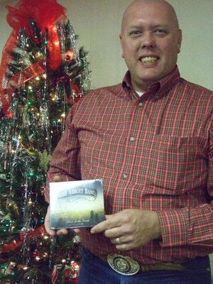 Image: Chief Hill received a cd of his new “favorite” band, Josh Abbott Band.