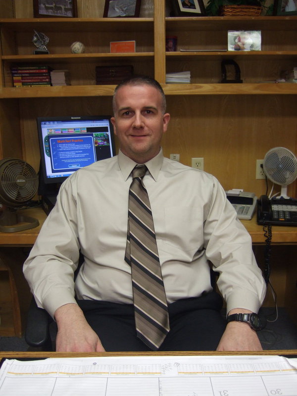 Image: Jody Tennery is enjoying his new position as elementary principal for Avalon ISD.