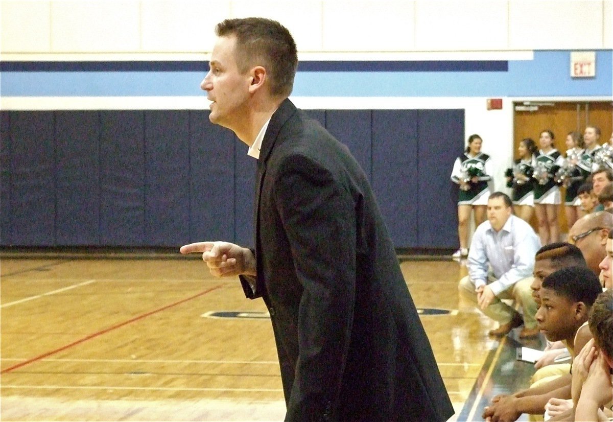 Image: Gladiator head coach Aidan Callahan guided his team from middle of the pack to a Co-District Championship and into the playoffs.