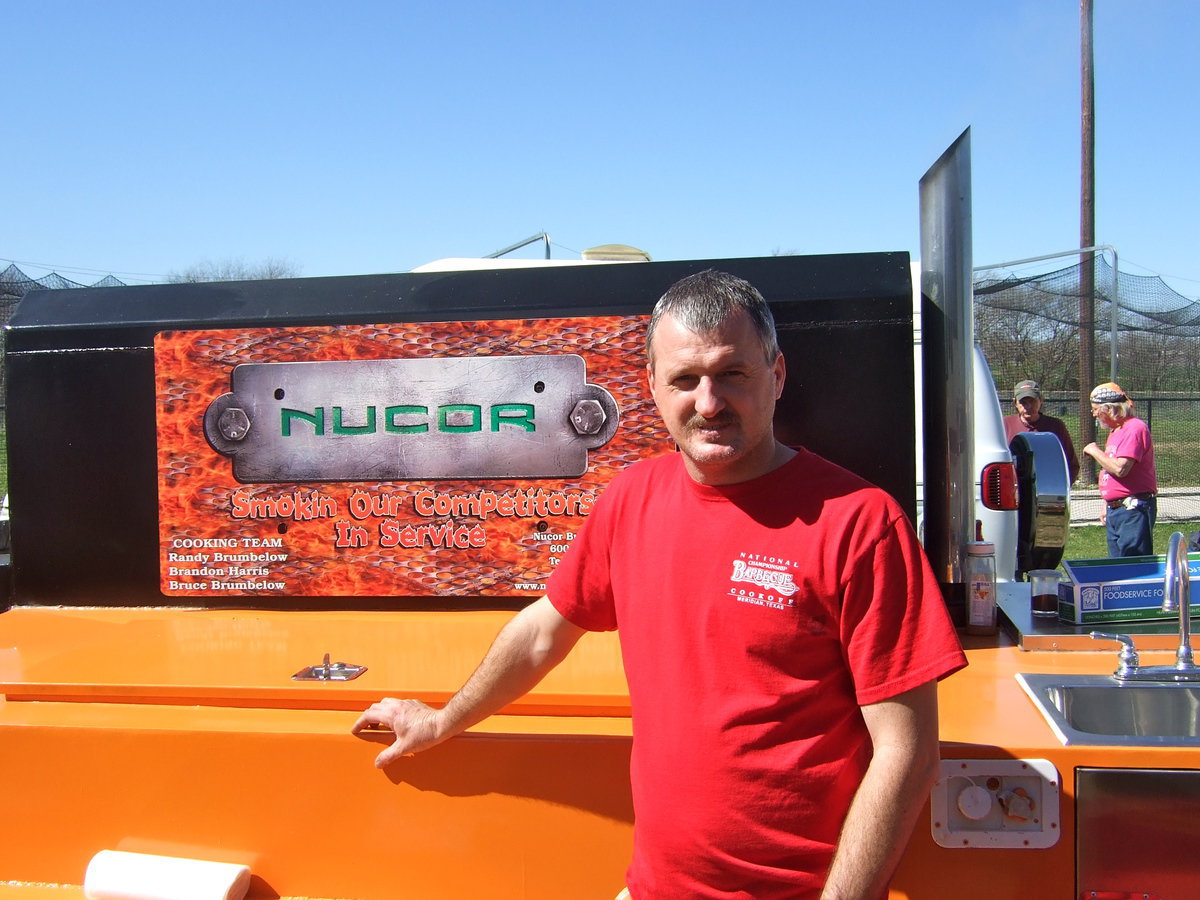 Image: Randy Brumbelow has been participating in BBQ cookoffs for about two and a half years.