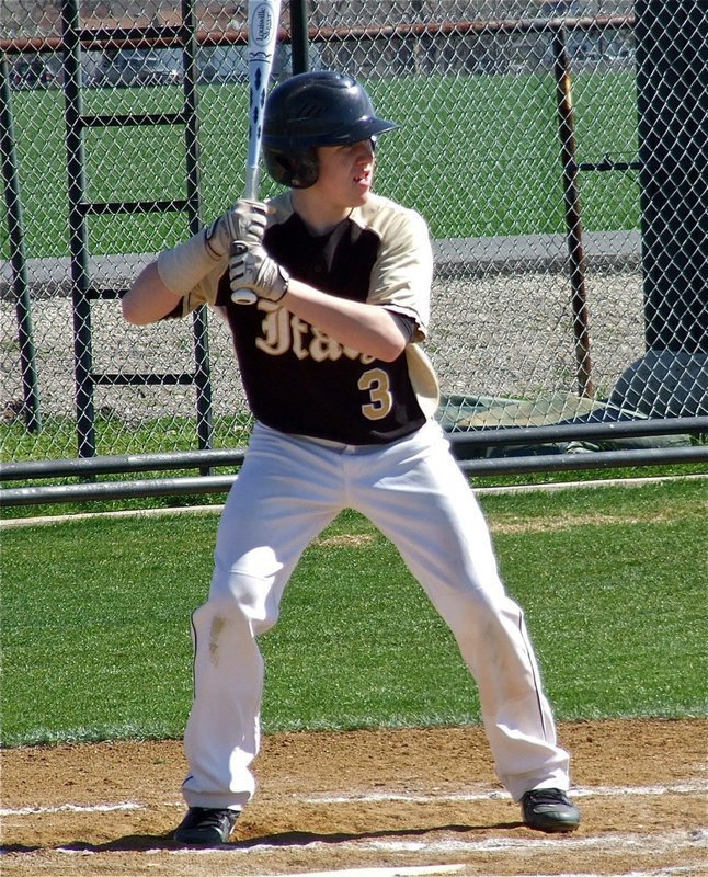 Image: Italy’s John Escamilla(3) takes his turn at the plate.