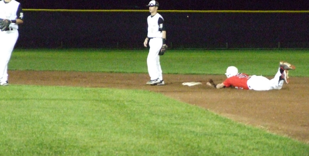 Image: Caden Jacinto is waiting for the ball.