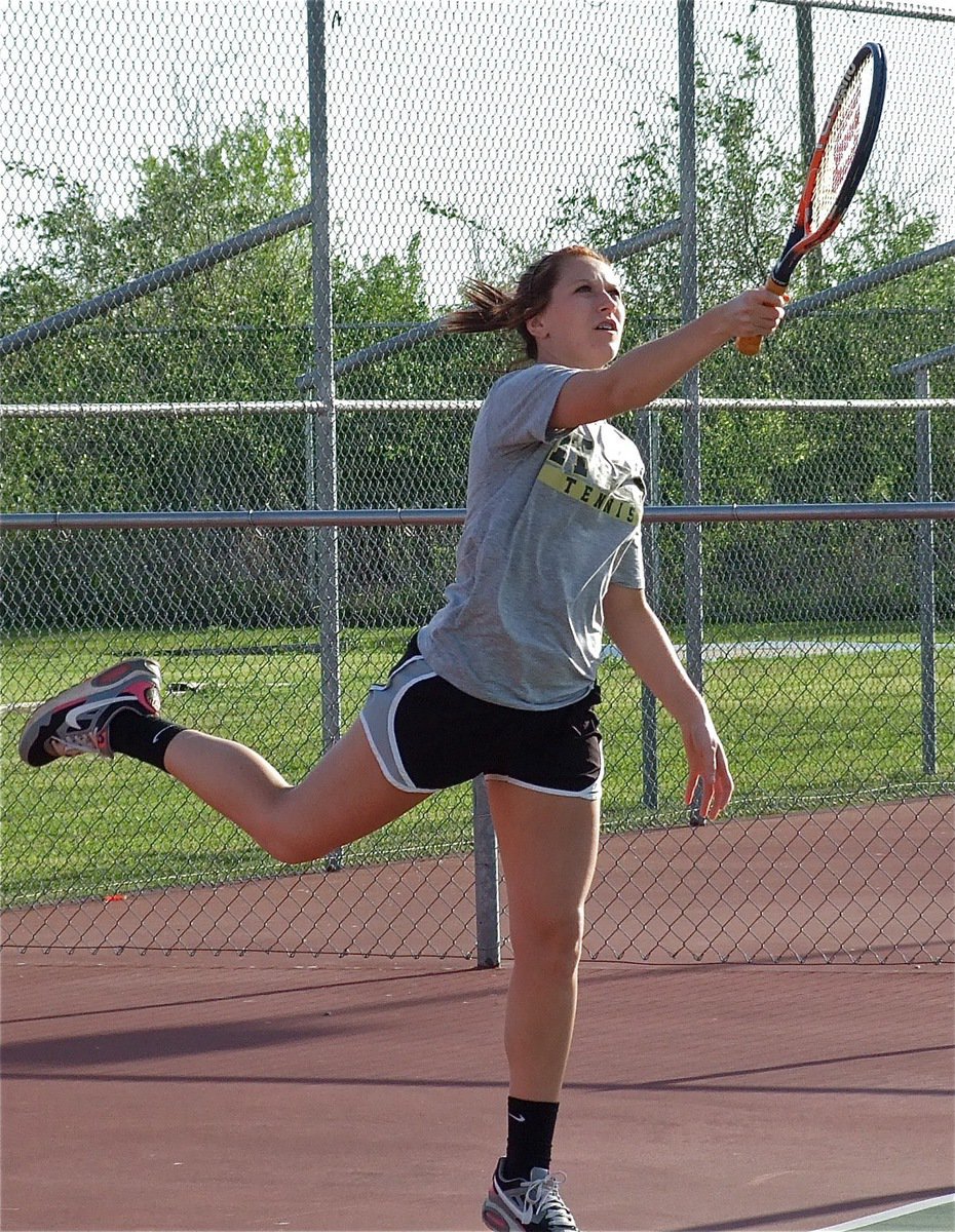 Image: The patented Bumpus Serve™.