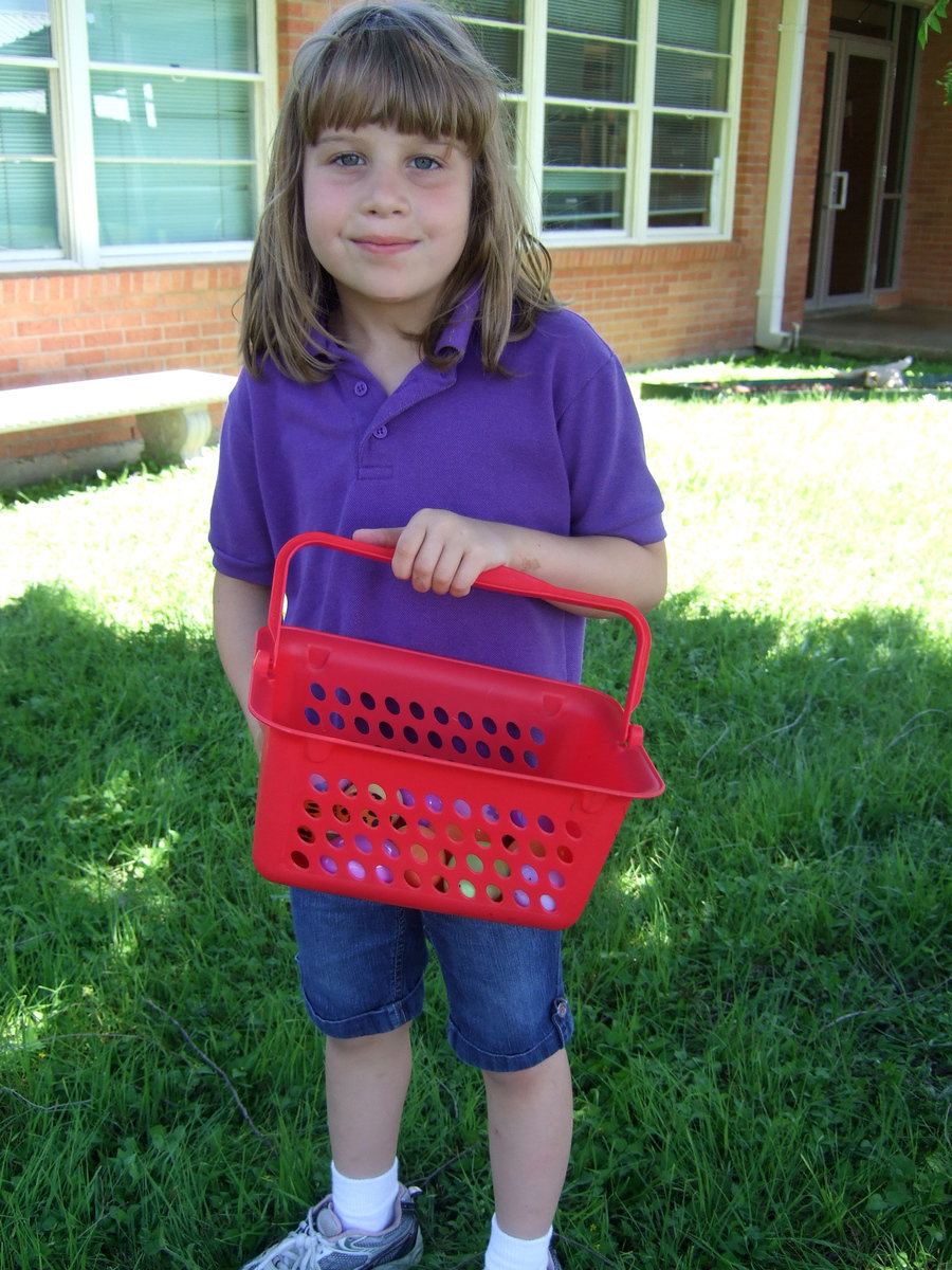 Image: Eden Sorbus showed us all her eggs.