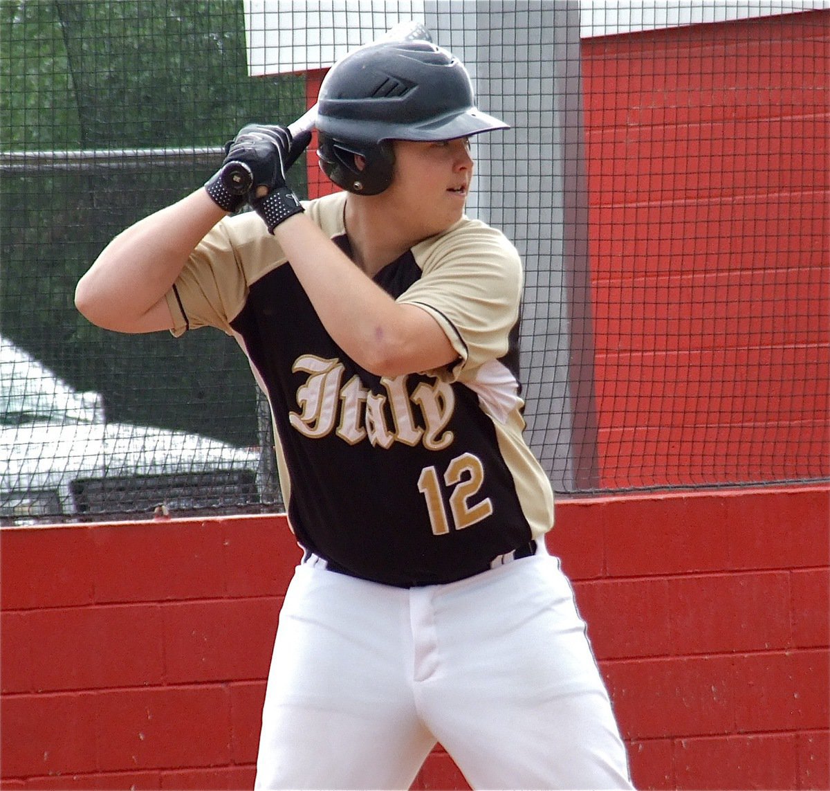 Image: Tristan Smithwick(12), is hungry for a hit against the Tigers.