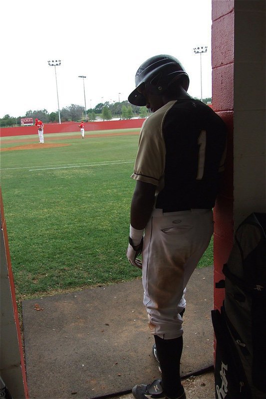 Image: Taking a moment to reflect is, Marvin Cox.