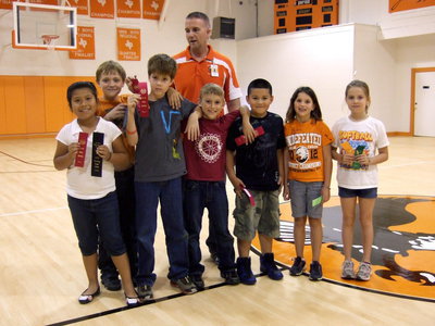 Image: Third grade award winners.