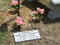 Image: Donations needed to improve the Italy High School Courtyard where a memorial garden was dedicated to, Shelly Nance, in May of 2010.