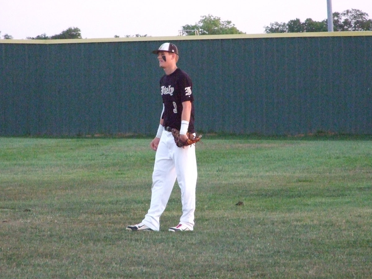 Image: Jase in the outfield