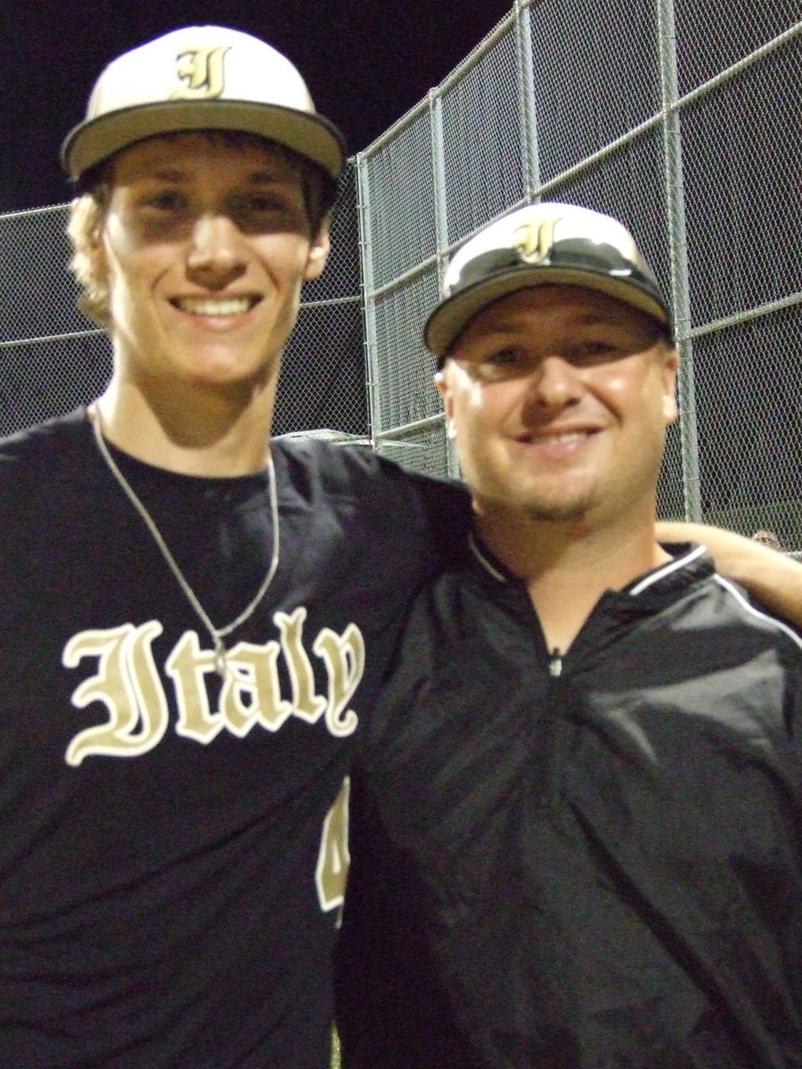 Image: Alex DeMoss and Coach Ward