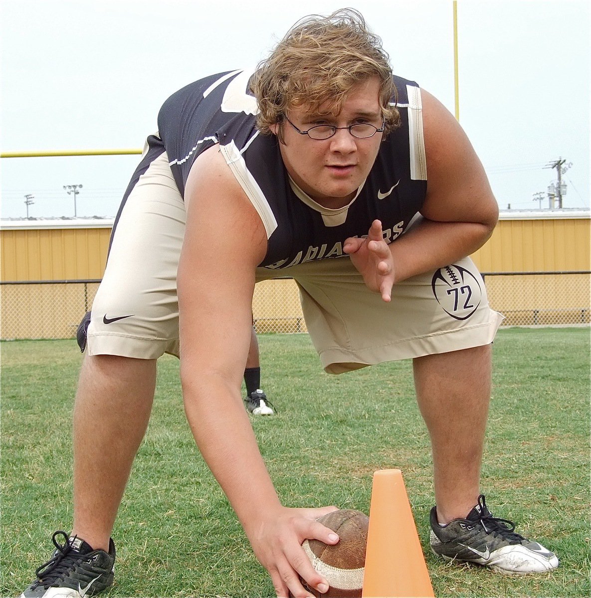 Image: Colin Newman looks good at center, as well.