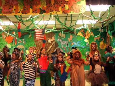 Image: Bahamas Pajamas performed by the first grade cast.