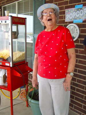 Image: Evelyn Jenkins (resident) said, “We are having so much fun today. I can’t wait to see what they have for us tomorrow.”